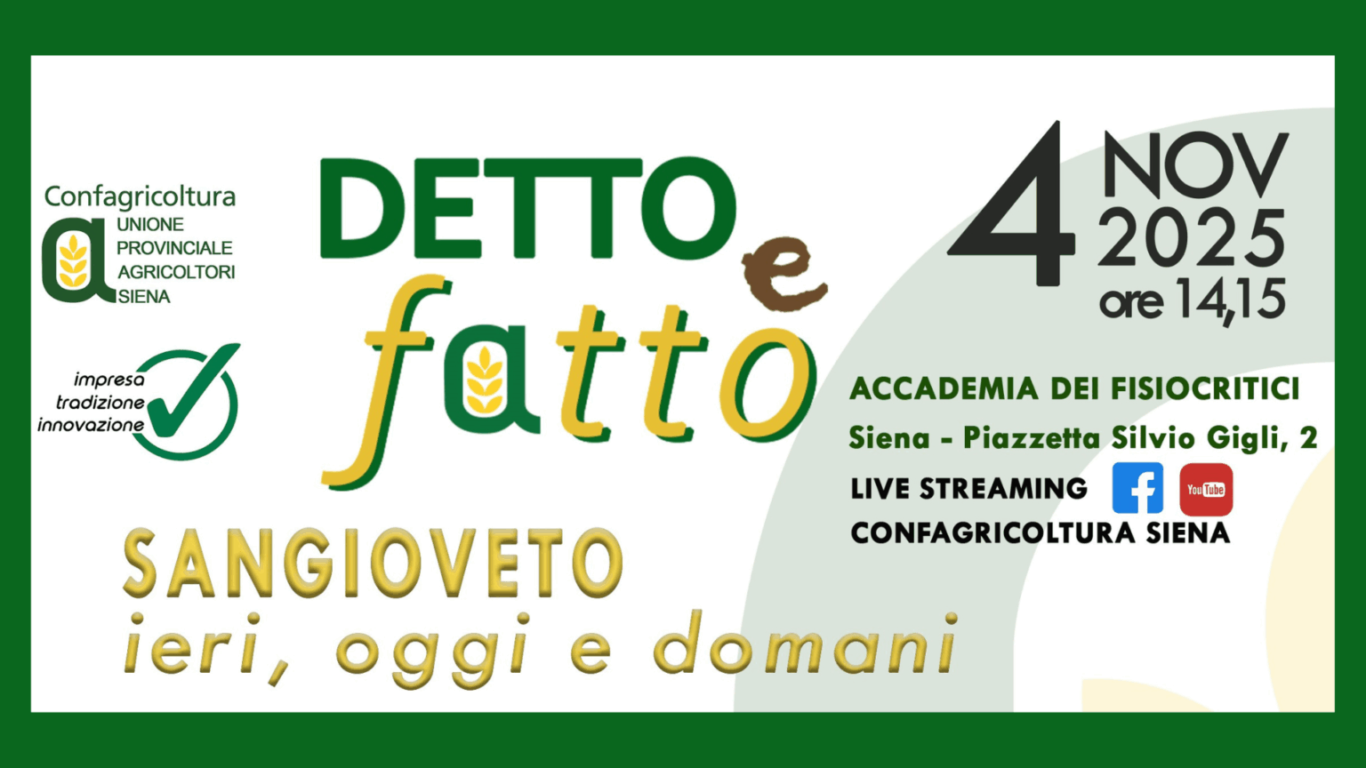 Sangioveto: ieri, oggi e domani